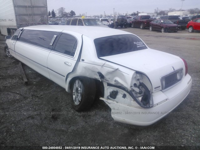 2L1FM88W99X600260 - 2009 LINCOLN TOWN CAR EXECUTIVE WHITE photo 3