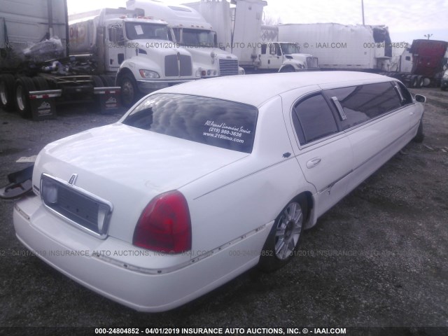 2L1FM88W99X600260 - 2009 LINCOLN TOWN CAR EXECUTIVE WHITE photo 4