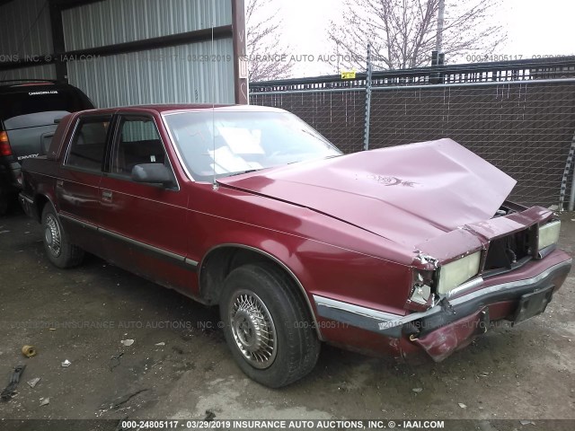 1B3XC56R2PD156862 - 1993 DODGE DYNASTY LE MAROON photo 1