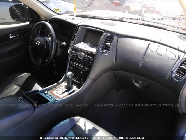 JN1BJ0HP6EM210452 - 2014 INFINITI QX50 GRAY photo 5