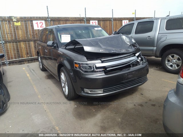 2FMGK5D80KBA14547 - 2019 FORD FLEX LIMITED BLACK photo 1