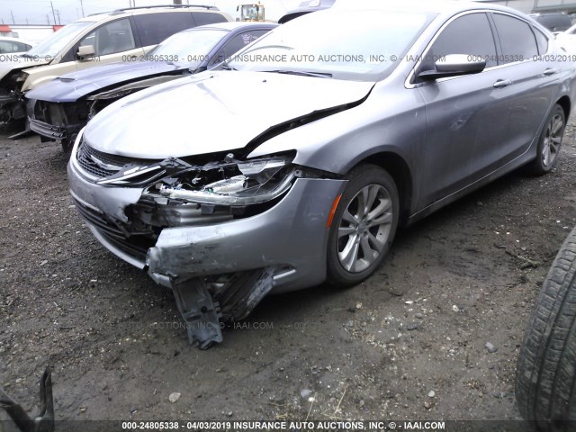 1C3CCCAB0GN117438 - 2016 CHRYSLER 200 LIMITED SILVER photo 6