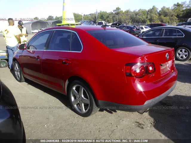 3VWRX7AJ9AM051107 - 2010 VOLKSWAGEN JETTA SE/SEL RED photo 3