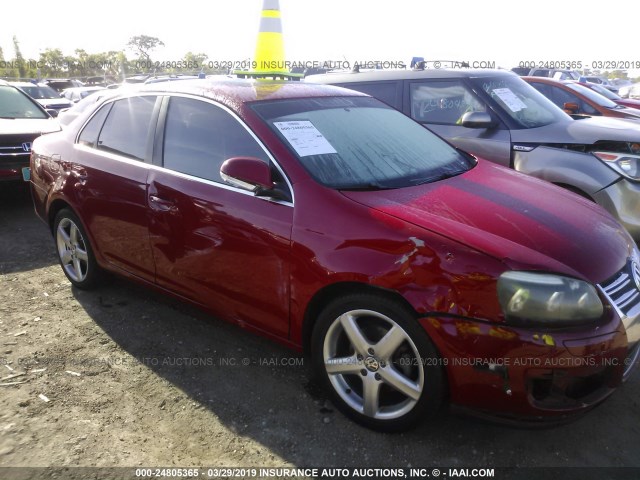 3VWRX7AJ9AM051107 - 2010 VOLKSWAGEN JETTA SE/SEL RED photo 6