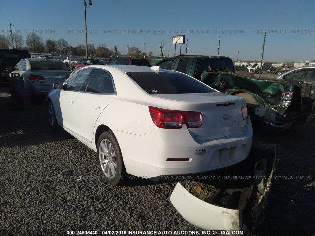 1G11D5SL4FF127779 - 2015 CHEVROLET MALIBU 2LT WHITE photo 3