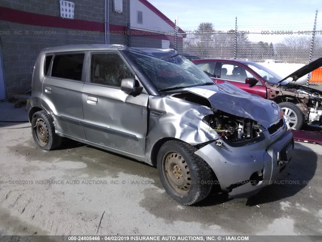 KNDJT2A28A7086223 - 2010 KIA SOUL +/!/SPORT GRAY photo 1