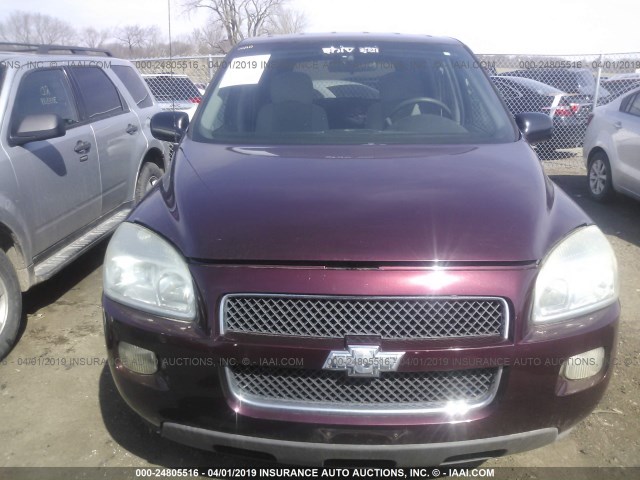 1GNDV23158D202993 - 2008 CHEVROLET UPLANDER LS MAROON photo 6