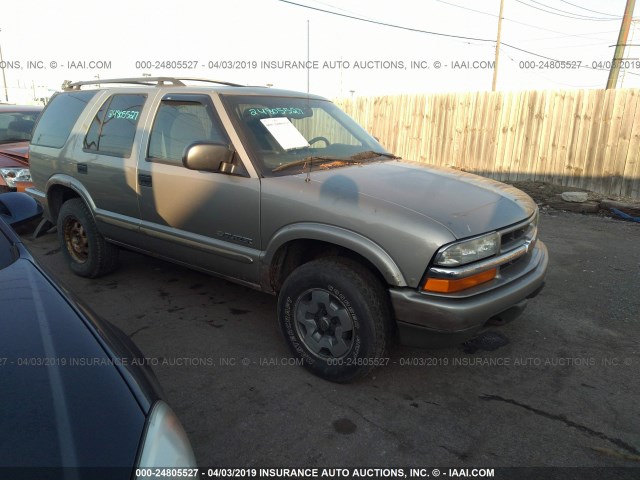 1GNDT13X24K100268 - 2004 CHEVROLET BLAZER TAN photo 1