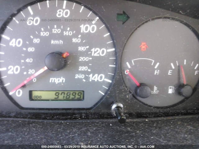 1YVGF22C725296943 - 2002 MAZDA 626 LX GRAY photo 7