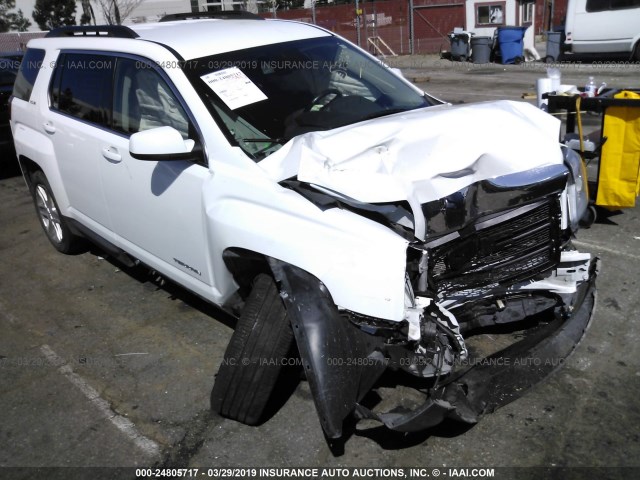 2GKFLSE56C6300675 - 2012 GMC TERRAIN SLE WHITE photo 1