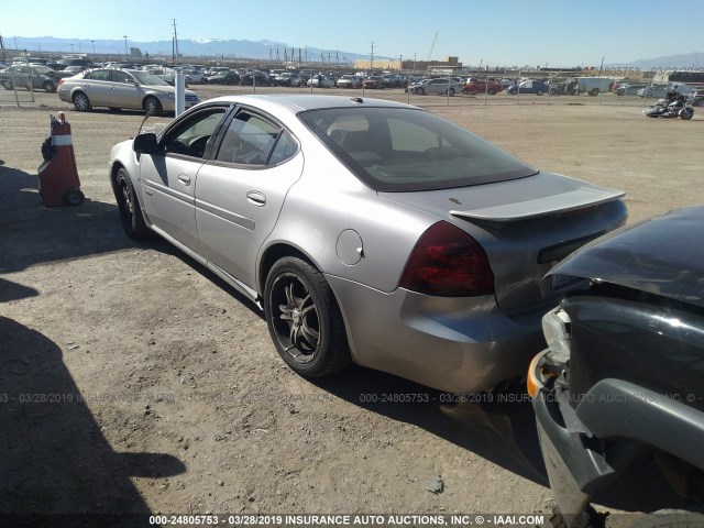 2G2WC58C861237950 - 2006 PONTIAC GRAND PRIX GXP SILVER photo 3