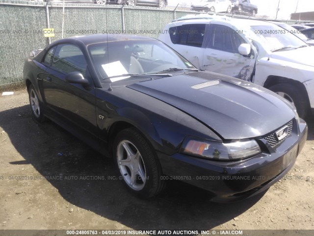 1FAFP42X8YF171150 - 2000 FORD MUSTANG GT BLACK photo 1