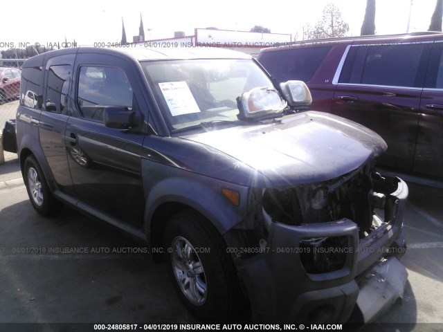 5J6YH28656L020746 - 2006 HONDA ELEMENT EX BLACK photo 1