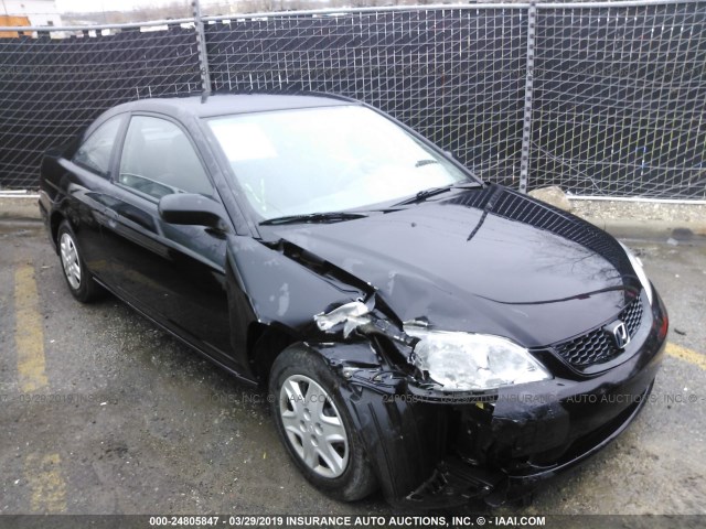1HGEM21375L020011 - 2005 HONDA CIVIC DX VP BLACK photo 1
