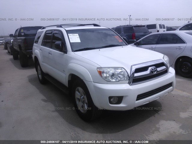 JTEZU14R09K025620 - 2009 TOYOTA 4RUNNER SR5/SPORT WHITE photo 1