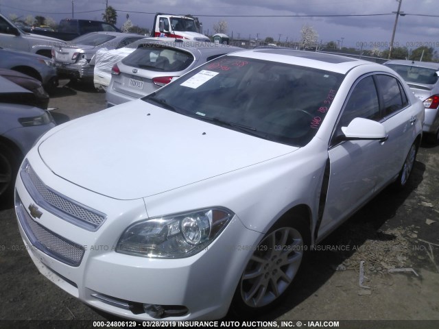 1G1ZG5E76CF121616 - 2012 CHEVROLET MALIBU LTZ თეთრი ფოტო 2