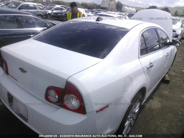 1G1ZG5E76CF121616 - 2012 CHEVROLET MALIBU LTZ თეთრი ფოტო 4