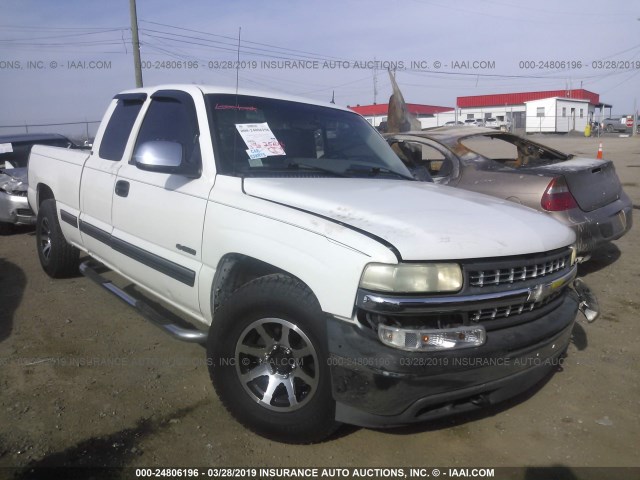 2GCEC19T121291373 - 2002 CHEVROLET SILVERADO C1500 WHITE photo 1