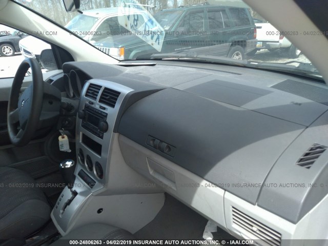 1B3HB28B47D532189 - 2007 DODGE CALIBER WHITE photo 5