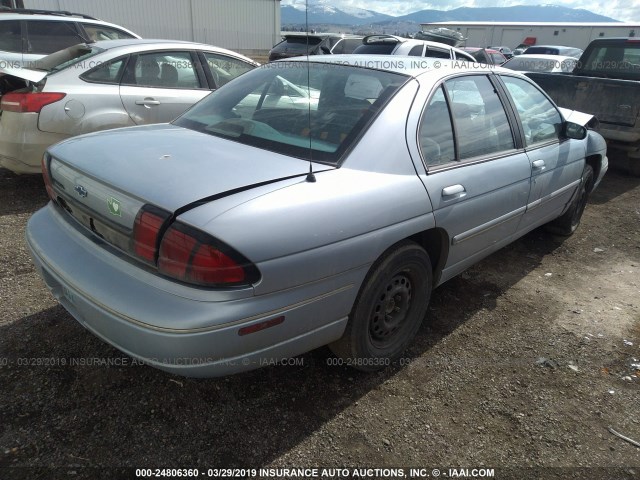 2G1WL52M3T1209474 - 1996 CHEVROLET LUMINA BLUE photo 4