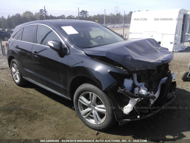 5J8TB3H51FL011039 - 2015 ACURA RDX TECHNOLOGY BLACK photo 1