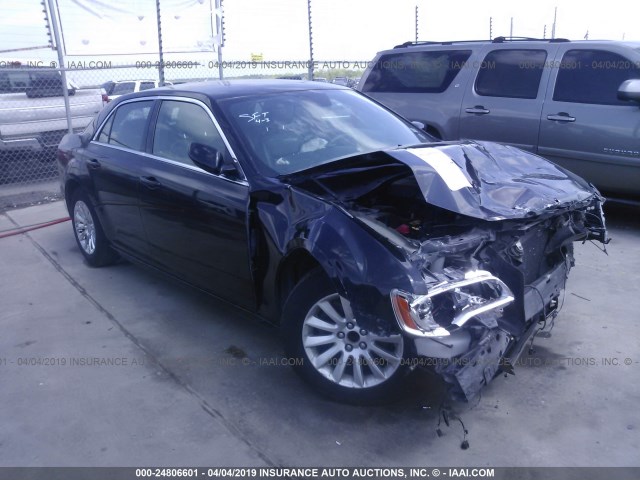 2C3CCAAG4EH157009 - 2014 CHRYSLER 300 BLACK photo 1