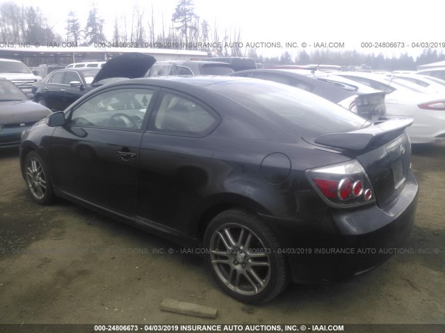 JTKDE167980246935 - 2008 TOYOTA SCION TC შავი ფოტო 3