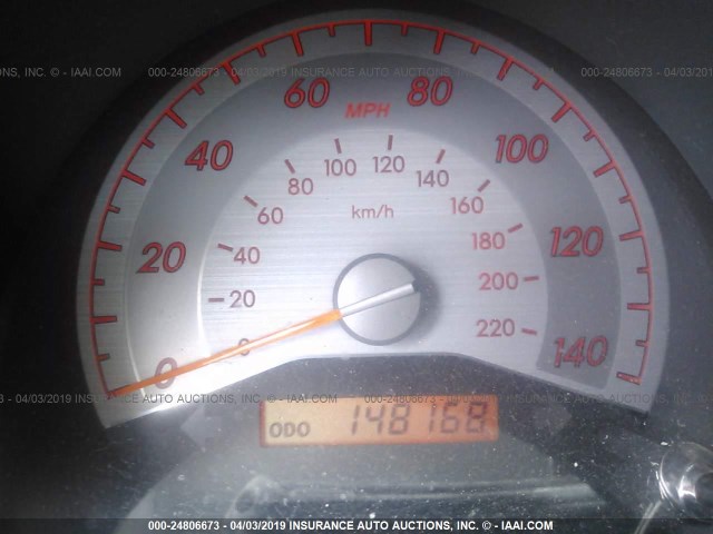 JTKDE167980246935 - 2008 TOYOTA SCION TC შავი ფოტო 7