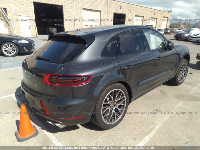 WP1AB2A58HLB19895 - 2017 PORSCHE MACAN S BLACK photo 4