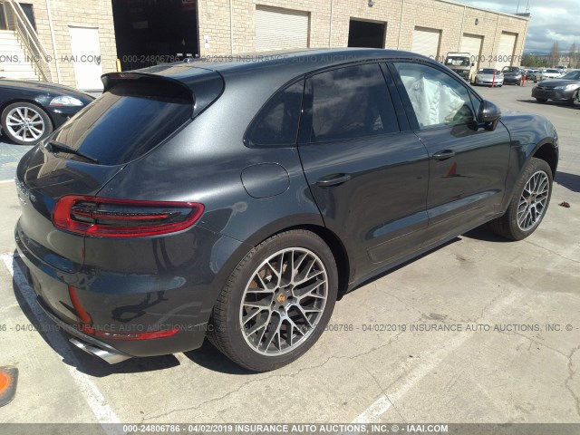 WP1AB2A58HLB19895 - 2017 PORSCHE MACAN S BLACK photo 5