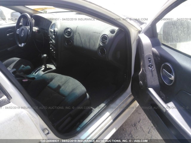 2G2WP552981143692 - 2008 PONTIAC GRAND PRIX WHITE photo 5