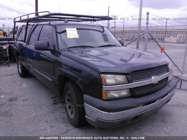 2GCEC19T151164899 - 2005 CHEVROLET SILVERADO C1500 GRAY photo 1