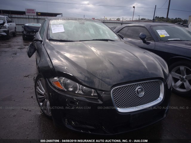 SAJWA0HB0CLS40487 - 2012 JAGUAR XF PORTFOLIO BLACK photo 6