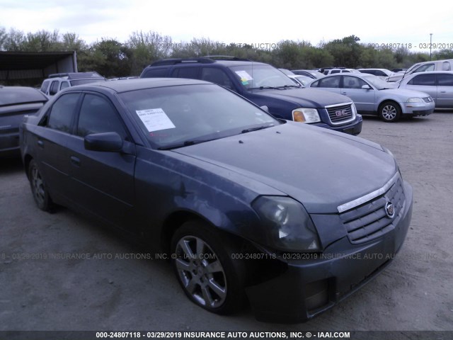 1G6DP577170107486 - 2007 CADILLAC CTS HI FEATURE V6 GRAY photo 1