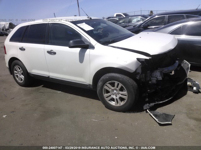 2FMDK3GC6BBB03868 - 2011 FORD EDGE SE WHITE photo 1