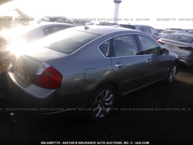 JNKAY01F17M453464 - 2007 INFINITI M35 SPORT Pewter photo 4