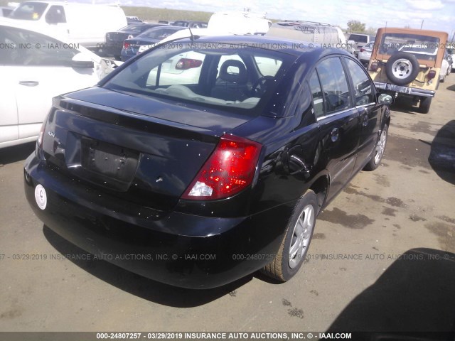 1G8AJ55F77Z184932 - 2007 SATURN ION LEVEL 2 黑色 照片 4
