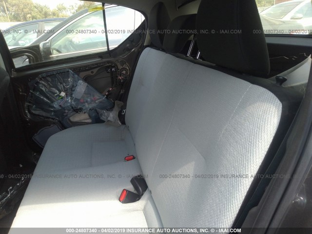 JTDKDTB30F1103833 - 2015 TOYOTA PRIUS C GRAY photo 8