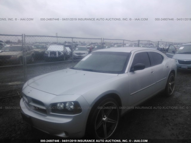 2B3KA43G47H882366 - 2007 DODGE CHARGER SE/SXT SILVER photo 2