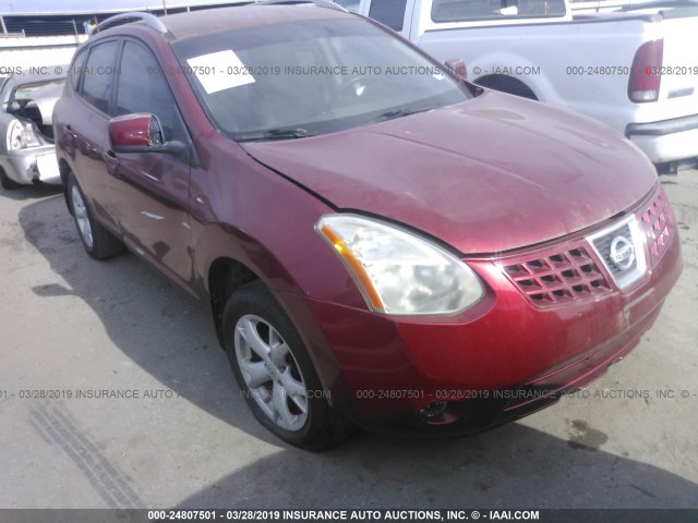 JN8AS58T88W005440 - 2008 NISSAN ROGUE S/SL RED photo 1
