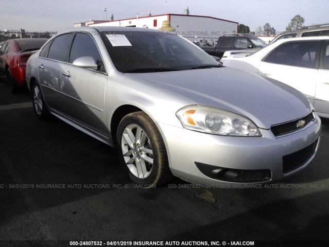 2G1WC5E39C1147629 - 2012 CHEVROLET IMPALA LTZ SILVER photo 1