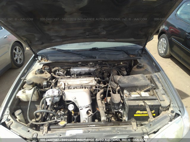 4T1BG22K91U068012 - 2001 TOYOTA CAMRY CE/LE/XLE 金色 照片 10