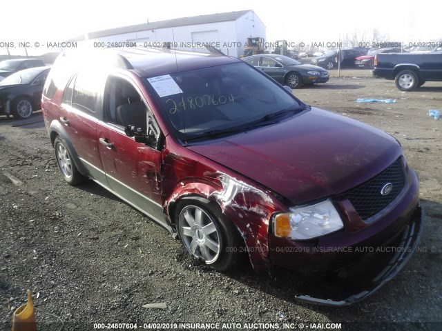 1FMZK04195GA19970 - 2005 FORD FREESTYLE SE MAROON photo 1