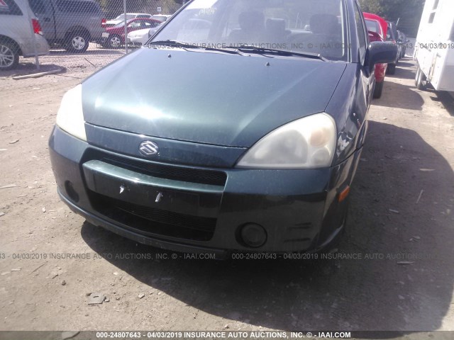 JS2RA41S325106451 - 2002 SUZUKI AERIO S/GS GREEN photo 6