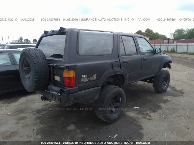 JT3VN39W1M8030832 - 1991 TOYOTA 4RUNNER VN39 SR5 BLACK photo 4