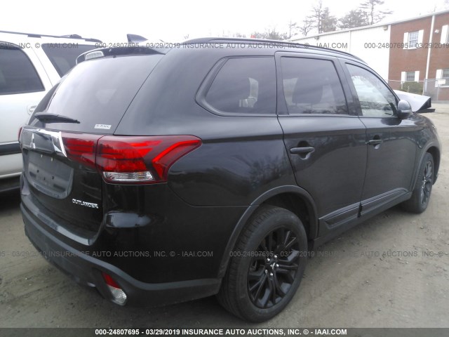 JA4AZ3A36JZ030227 - 2018 MITSUBISHI OUTLANDER SE/SEL BLACK photo 4