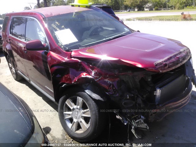 2CTALMEC6B6278695 - 2011 GMC TERRAIN SLE RED photo 1