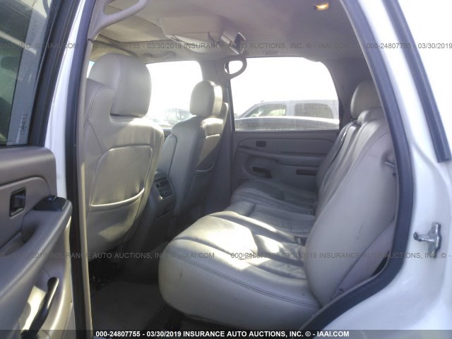 1GKEK13T35J202199 - 2005 GMC YUKON WHITE photo 8