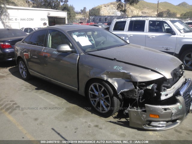 WAUSG74F69N050507 - 2009 AUDI A6 GRAY photo 1