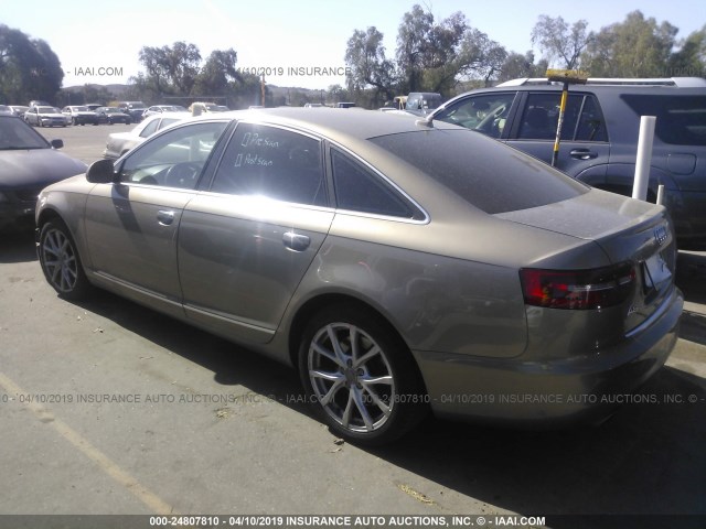 WAUSG74F69N050507 - 2009 AUDI A6 GRAY photo 3